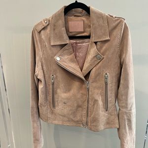 SL8 100% Suede Moto Jacket